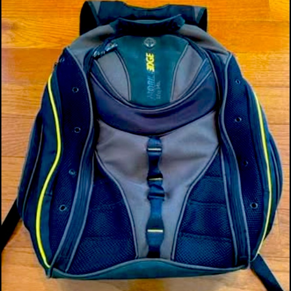 Black and Gray Laptop Book Bag